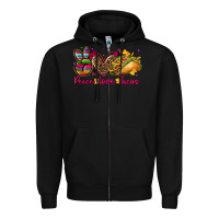 Black peace love tacos Zipper Hoodie - CTS Tumbler Store