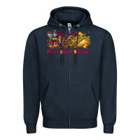Navy peace love tacos Zipper Hoodie - CTS Tumbler Store