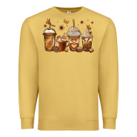 Antique Gold melanin afro coffee cups Premium Sweatshirt - Jasminsmagicworld