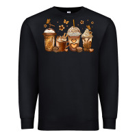 Black melanin afro coffee cups Premium Sweatshirt - Jasminsmagicworld