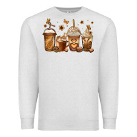 Oatmeal Heather melanin afro coffee cups Premium Sweatshirt - Jasminsmagicworld