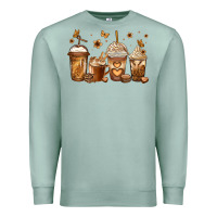 Seafoam melanin afro coffee cups Premium Sweatshirt - Jasminsmagicworld