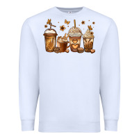 White melanin afro coffee cups Premium Sweatshirt - Jasminsmagicworld