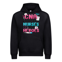 Black cna because even nurses need heroes Urban Hoodie - MaliasSmallBusiness