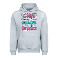 Heather Grey cna because even nurses need heroes Urban Hoodie - MaliasSmallBusiness