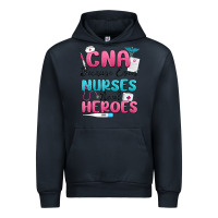 Navy cna because even nurses need heroes Urban Hoodie - MaliasSmallBusiness