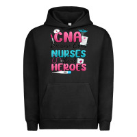 Pigment Black cna because even nurses need heroes Urban Hoodie - MaliasSmallBusiness