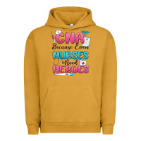 Pigment Peanut Butter cna because even nurses need heroes Urban Hoodie - MaliasSmallBusiness
