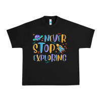 Black never stop exploring Urban Heavy Tee - MaliasSmallBusiness