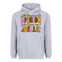 Heather Grey the thing is your opinion dont pay my bills Heavyweight Hoodie - AdoDesignShop
