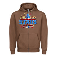 Chestnut oh my stars Zipper Hoodie - Zillion Design Studio