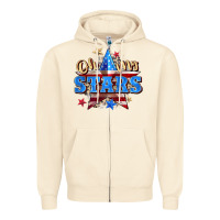 Sandshell oh my stars Zipper Hoodie - Zillion Design Studio