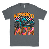 Charcoal Heather motocross mom Classic Tee - texasbilliewilder