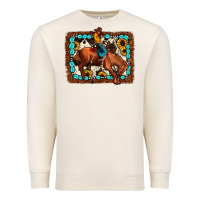 Sandshell rodeo cowboy Premium Sweatshirt - JahusDesignShop