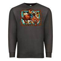 Smoke rodeo cowboy Premium Sweatshirt - JahusDesignShop