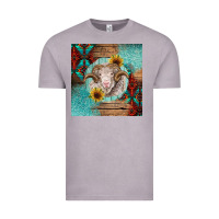 Vintage Zinc western merino Vintage Tee - BarkalooDesign
