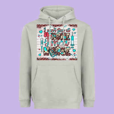 I Can’t Stay At Home I’m A Nurse Heavyweight Hoodie Designed By Jahusdesignshop