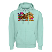Seafoam peace love cinco de mayo Zipper Hoodie - CTS Tumbler Store