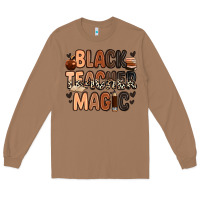 Toasted Coconut black teacher magic Long Sleeve Tee - Zillion Design Studio