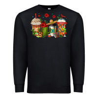 Black cinco de mayo coffee cups Premium Sweatshirt - Jasminsmagicworld