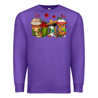 Purple cinco de mayo coffee cups Premium Sweatshirt - Jasminsmagicworld