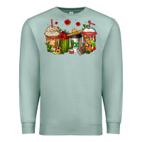Seafoam cinco de mayo coffee cups Premium Sweatshirt - Jasminsmagicworld