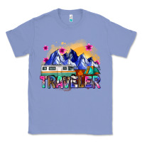 Colony Blue traveler Classic Tee - Zillion Design Studio