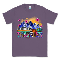 Lavender traveler Classic Tee - Zillion Design Studio