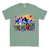 Sage traveler Classic Tee - Zillion Design Studio
