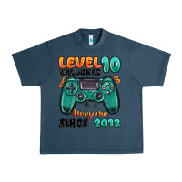 Midnight Navy level 10 unlocked awesome since 2013 Urban Heavy Tee - MaliasSmallBusiness