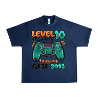 Navy level 10 unlocked awesome since 2013 Urban Heavy Tee - MaliasSmallBusiness