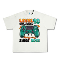 Pistachio level 10 unlocked awesome since 2013 Urban Heavy Tee - MaliasSmallBusiness