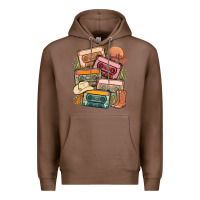 Chestnut customized country cassette tapes Premium Hoodie - MaliasSmallBusiness