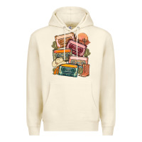 Sandshell customized country cassette tapes Premium Hoodie - MaliasSmallBusiness