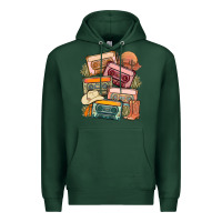 Sports Green customized country cassette tapes Premium Hoodie - MaliasSmallBusiness