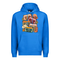 True Royal customized country cassette tapes Premium Hoodie - MaliasSmallBusiness