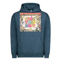 Pigment Midnight Navy fuck this shit Urban Hoodie - MaliasSmallBusiness