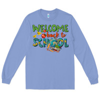Colony Blue welcome back to school Long Sleeve Tee - texasbilliewilder