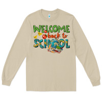 Mushroom welcome back to school Long Sleeve Tee - texasbilliewilder
