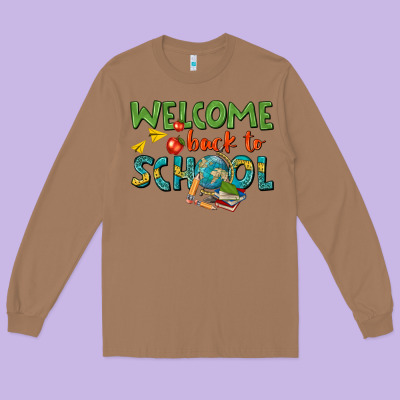 Long Sleeve Tee welcome back to school
