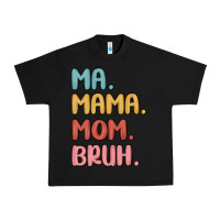Black ma mama mom bruh Urban Heavy Tee - MaliasSmallBusiness