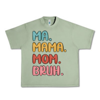 Oil Green ma mama mom bruh Urban Heavy Tee - MaliasSmallBusiness