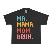 Pigment Black ma mama mom bruh Urban Heavy Tee - MaliasSmallBusiness