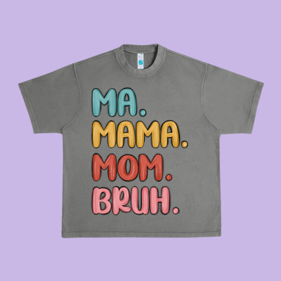 Urban Heavy Tee ma mama mom bruh