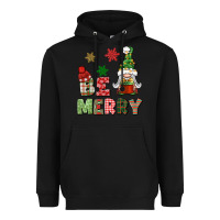 Black be merry Heavyweight Hoodie - BundleAndBundleShop