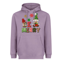 Lavender be merry Heavyweight Hoodie - BundleAndBundleShop