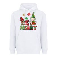 White be merry Heavyweight Hoodie - BundleAndBundleShop