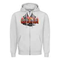 Dove Grey race mama Zipper Hoodie - Zillion Design Studio