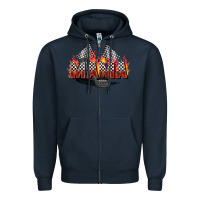 Navy race mama Zipper Hoodie - Zillion Design Studio