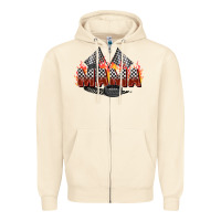 Sandshell race mama Zipper Hoodie - Zillion Design Studio